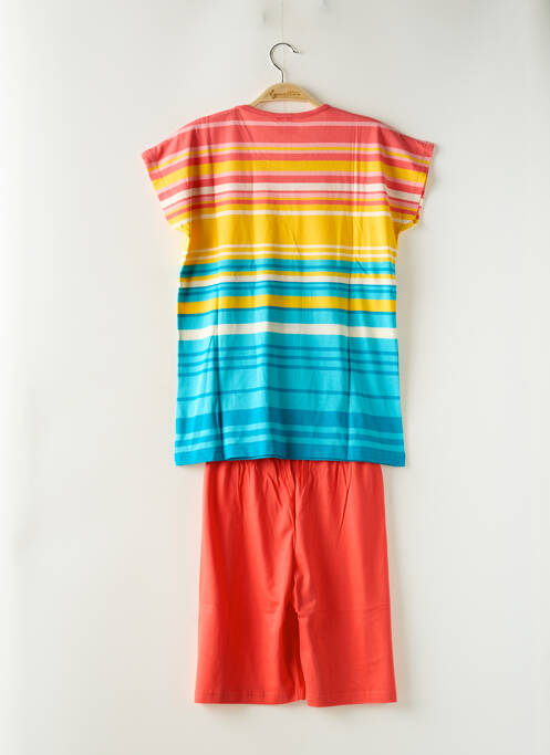 Pyjashort orange ROSE POMME femme