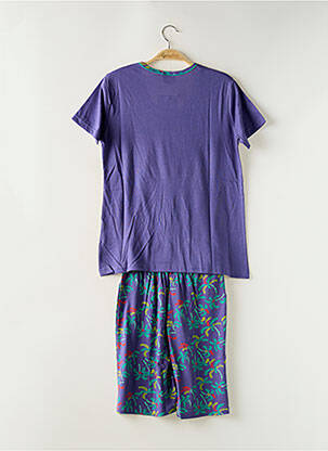 Pyjashort imprimé fantaisie violet ROSE POMME femme