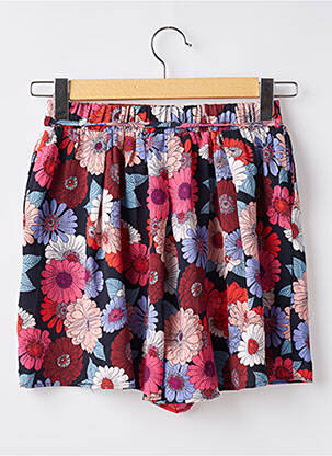 Short taille élastique bleu MOLLY BRACKEN femme
