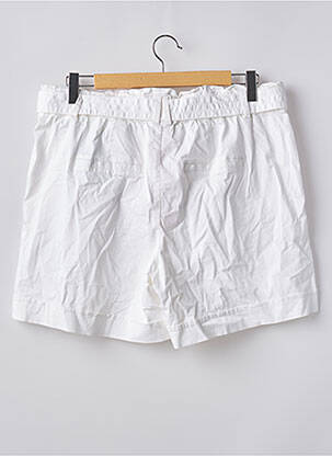 Bermuda tissage popeline taille normale blanc STREET ONE femme