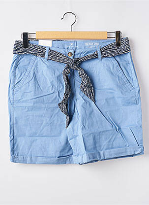 Bermuda coupe chino taille normale bleu clair TOM TAILOR femme