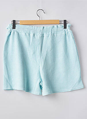 Short coupe droite taille haute bleu KENDALL + KYLIE femme