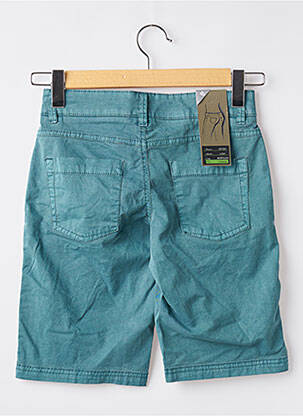 Bermuda tissage popeline taille normale bleu STREET ONE femme