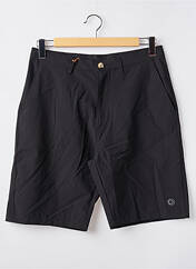 Bermuda noir CYCLO CLUB MARCEL  pour homme seconde vue