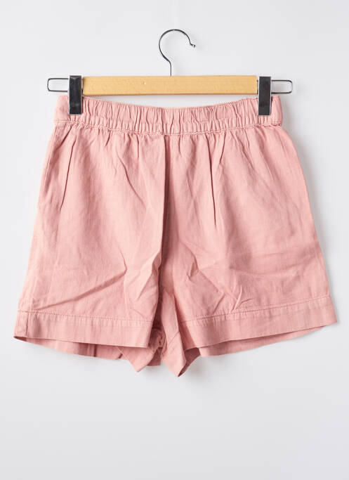 Short taille à pinces taille haute rose MANGO femme