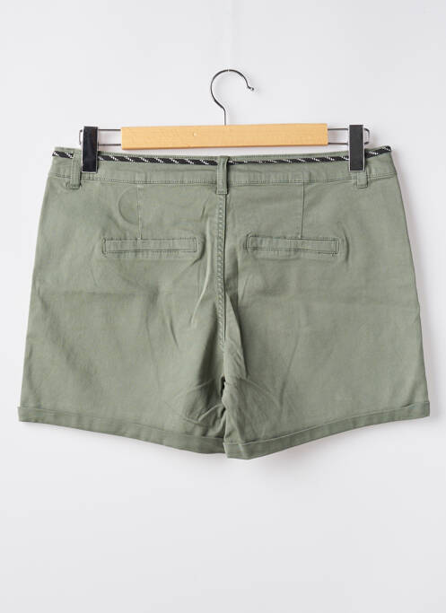 Short fermeture zippée sous rabat boutonné taille normale vert GARCIA femme