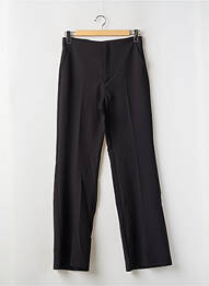 Pantalon flare stretch taille haute noir MANGO femme