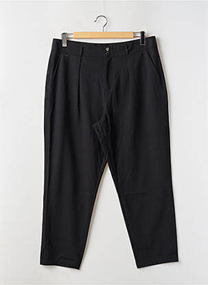 Pantalon droit stretch taille haute noir STREET ONE femme
