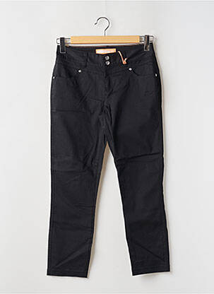 Pantalon 7/8 stretch taille normale noir STREET ONE femme