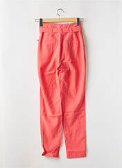 Pantalon droit rose NAF NAF pour femme seconde vue