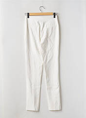 Pantalon slim blanc MORGAN pour femme seconde vue