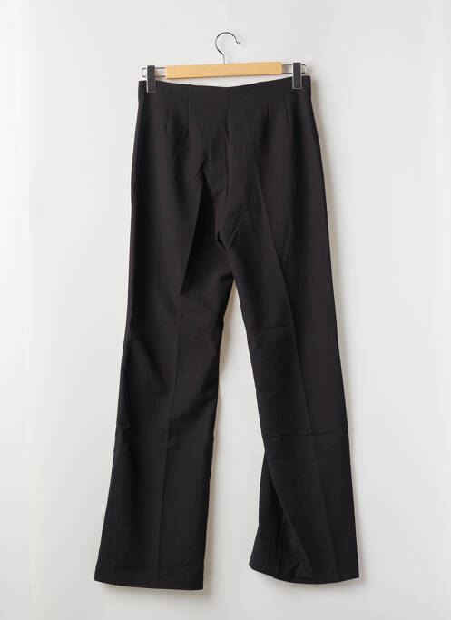 Pantalon flare stretch taille haute noir MANGO femme