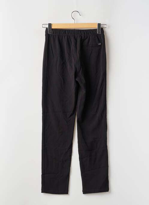 Pantalon droit stretch taille normale noir IKKS femme