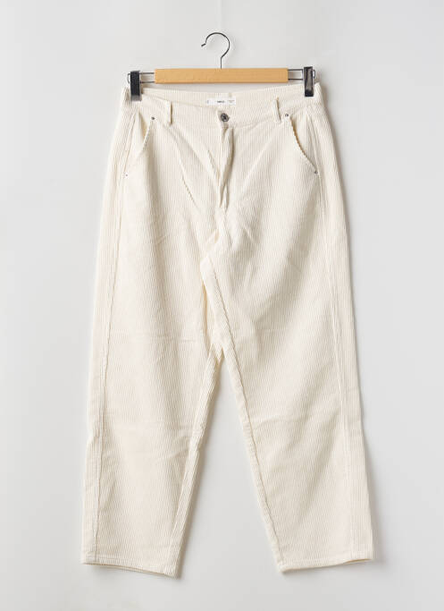 Pantalon 7/8 blanc MNG pour femme