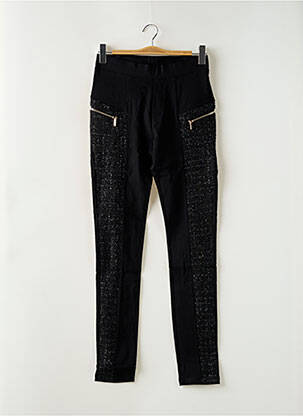 Legging taille haute taille haute noir NÜ femme