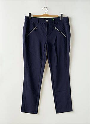 Pantalon slim stretch taille normale bleu STREET ONE femme
