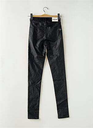 Pantalon cargo taille haute taille haute noir PLEASE femme