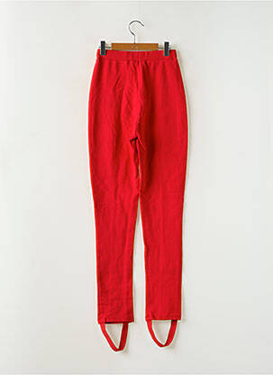 Legging taille haute taille haute rouge MORGAN femme