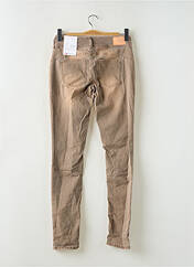 Jeans coupe slim marron STREET ONE pour femme seconde vue