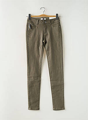 Jeans skinny vert MORGAN pour femme