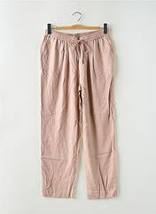 Pantalon droit rose MANGO pour femme seconde vue