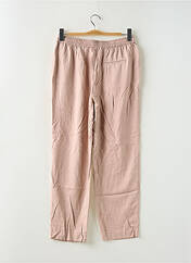 Pantalon droit rose MANGO pour femme seconde vue