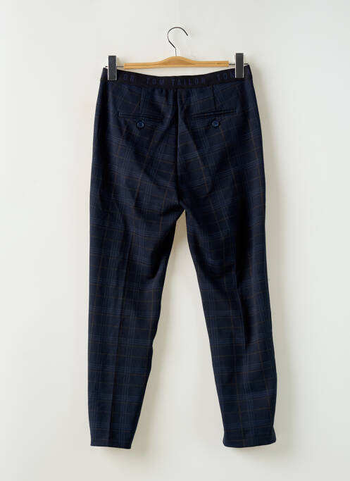 Pantalon chino poches taille normale bleu TOM TAILOR femme