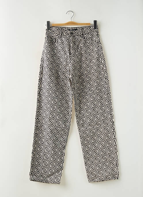 Jeans coupe droite noir MOTEL pour femme