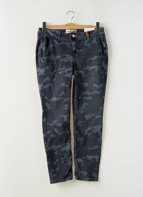 Jeans coupe slim gris STREET ONE pour femme