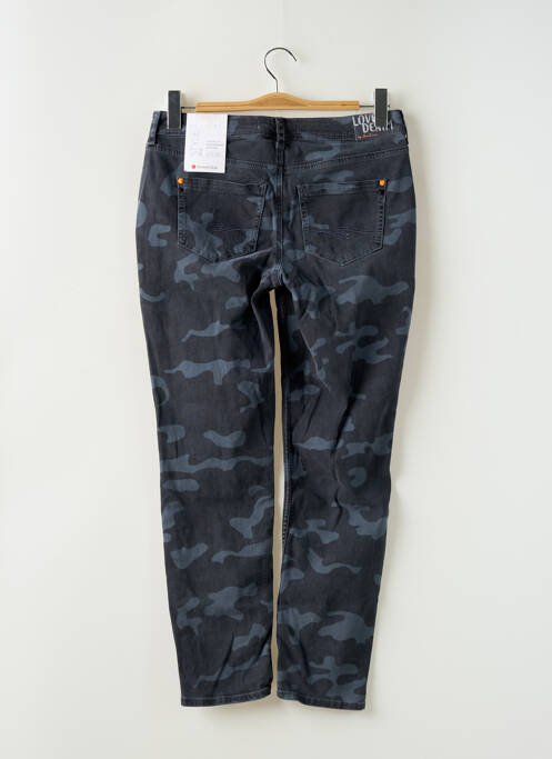 Jeans coupe slim gris STREET ONE pour femme