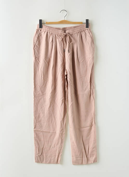 Pantalon droit rose MANGO pour femme