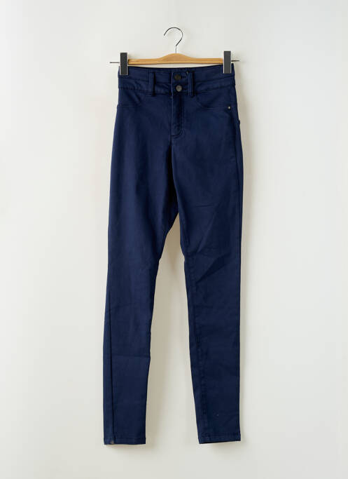 Pantalon slim bleu NAF NAF pour femme
