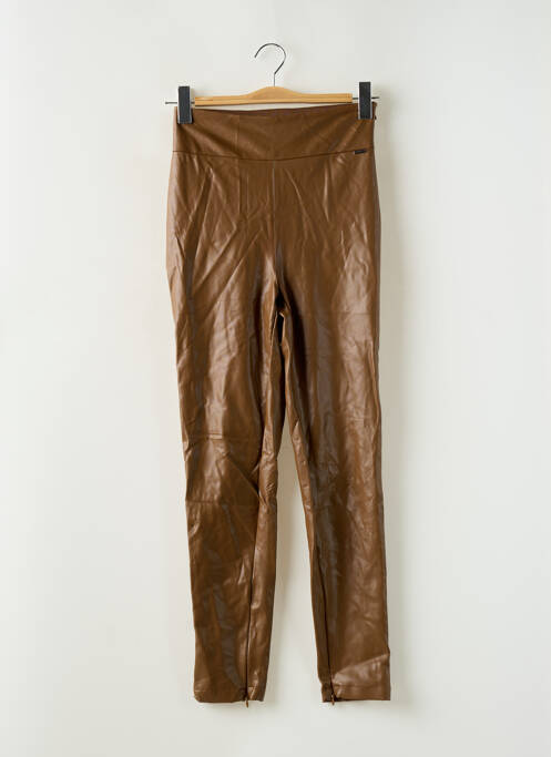 Pantalon slim marron GUESS pour femme