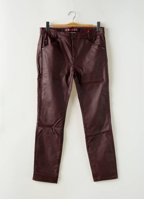 Pantalon slim rouge STREET ONE pour femme