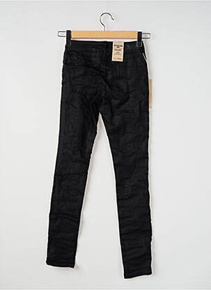 Pantalon slim taille basse taille basse noir TOM TAILOR femme