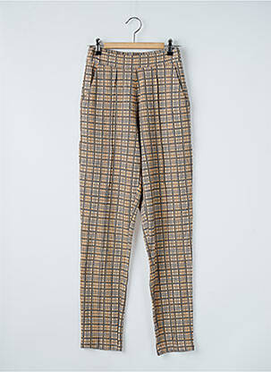 Pantalon slim taille élastique orange CEMI BY CÉLINE femme