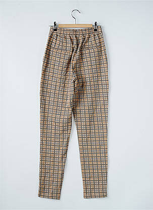 Pantalon slim taille élastique orange CEMI BY CÉLINE femme