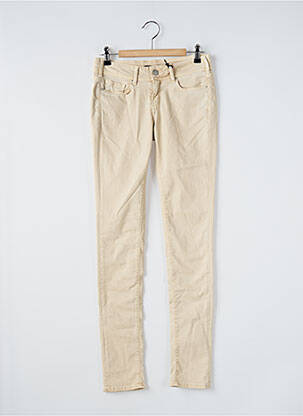 Pantalon slim poches beige CIMARRON femme