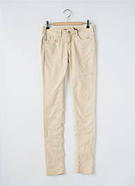 Pantalon slim poches beige CIMARRON femme