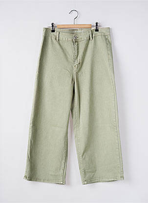 Pantalon flare coupe évasée vert ZABAIONE femme
