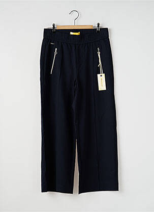 Pantalon 7/8 stretch taille normale bleu STREET ONE femme