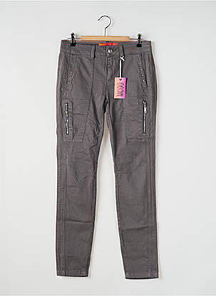 Pantalon slim poches gris STREET ONE femme