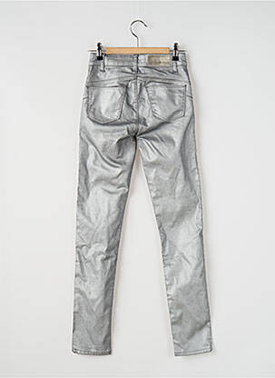 Pantalon slim poches gris ASTRID BLACK LABEL femme