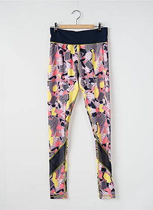 Legging taille élastique rose EVY femme