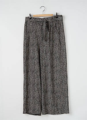 Pantalon large noir ZABAIONE pour femme
