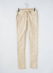 Pantalon slim beige CIMARRON pour femme seconde vue