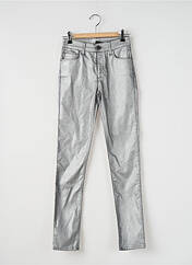 Pantalon slim gris ASTRID BLACK LABEL pour femme seconde vue