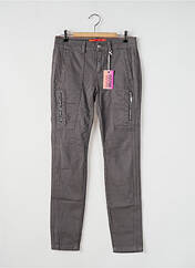 Pantalon slim gris STREET ONE pour femme seconde vue