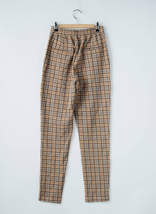 Pantalon slim taille élastique orange CEMI BY CÉLINE femme