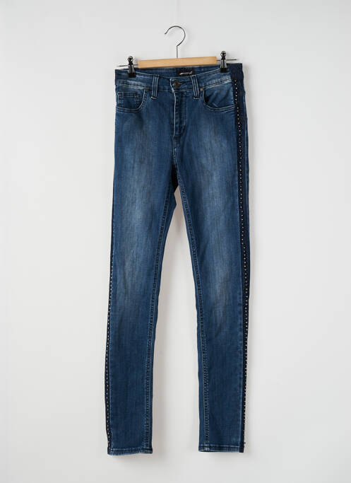 Jeans skinny poches bleu ASTRID BLACK LABEL femme